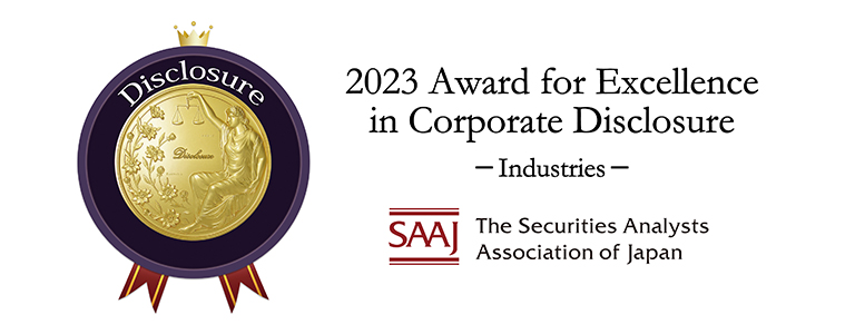 Award for Excellence in Corporate Disclosure	